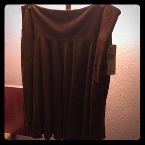 Ralph Lauren Suede skirt